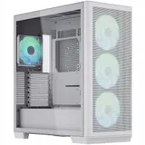 Компьютерный корпус, Aerocool, APNX C1 WH (C1-WH-v1), ATX/Micro ATX, USB 1*Type C/2*3.0 , HD-Audio+Mic, Кулер 3*14см/1*12 см, Высота процессорного кулера до 166 мм, Длина VGA до 395мм, 3*3.5"/3*2.5"