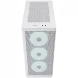 Компьютерный корпус, Aerocool, APNX C1 WH (C1-WH-v1), ATX/Micro ATX, USB 1*Type C/2*3.0 , HD-Audio+Mic, Кулер 3*14см/1*12 см, Высота процессорного кулера до 166 мм, Длина VGA до 395мм, 3*3.5"/3*2.5"