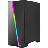 Компьютерный корпус, Aerocool, Mirage-G-BK-v2, ATX/Micro ATX, USB 2*3.0/1*2.0, HD-Audio+Mic, Кулер 3*12см ARGB, Высота процессорного кулера до 162 мм, Длина VGA до 356мм, 2*3.5"/5*2.5", Толщина 0,5м