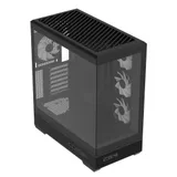 Компьютерный корпус, Aerocool, P500B Digi-BK-v1, ATX/Micro ATX, USB 2*3.0/2.0, HD-Audio+Mic, USB 1*Type C/2*3.0, Высота процессорного кулера до 170 мм, Длина VGA до 425мм, 2*3.5"/3*2.5", Толщина 0,6
