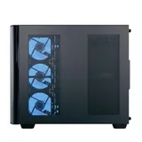 Корпус AeroCool P500C-G-BK-v1, ATX, Black, 2x3.5"/3x2.5"HDD, Mic+Audio