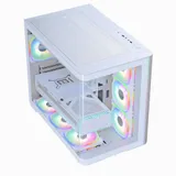 Корпус AeroCool P500C Evo, Midi Tower, ATX, White, 2x3.5"/3x2.5", 2xUSB3.0, USB-C, RGB