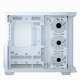 Корпус AeroCool P500C Evo, Midi Tower, ATX, White, 2x3.5"/3x2.5", 2xUSB3.0, USB-C, RGB