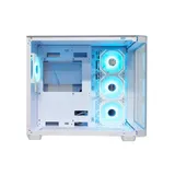 Компьютерный корпус, Aerocool, P500C-G-WT-v1, ATX/Micro ATX, USB 2*3.0/2.0, HD-Audio+Mic, Кулер 4*12 см ARGB, Высота процессорного кулера до 162 мм, Длина VGA до 450мм, 2*3.5"/3*2.5", Толщина 0,7мм,