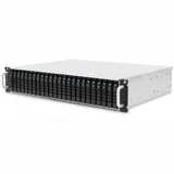 Корпус AIC XJ1-20247-02 2U 24x 2.5" hot-swap bays, hot-swap JBOD with dual SAS 24G expander controller, dual BMC, tool-less HDD tray, 800W 1+1 hot-swap redundant 80+ Platinum, tool-less rail kit (4X