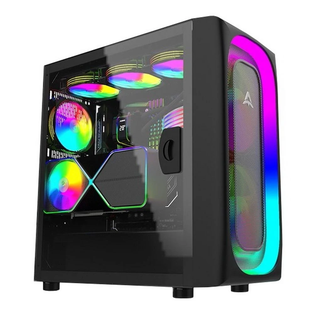 Корпус ALSEYE Ai-B(Ai20025) Material: 0.7mm SPCC, Motherboard Compatiblility: Mini-ITX/Micro ATX/ATX/EATX, I/O Ports: USB2.0*2+HD Audio+USB3.0*1, Drive bay: H.D.D(3.5")*2pcs+S.S.D(2.5") *2pcs, Metal