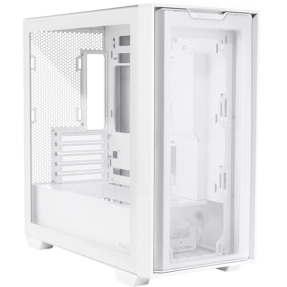 Корпус Asus A21 Plus, Mini Tower, m-ATX, m-ITX, White, 2x3.5"/3x2.5", 2xUSB3.2, ARGB