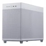 ASUS Prime AP201 Tempered Glass MicroATX Case White - stylish 33-liter MicroATX case with tool-free side panels, with support for 360 mm coolers, graphics cards up to 338 mm long, and standard ATX P