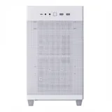 ASUS Prime AP201 Tempered Glass MicroATX Case White - stylish 33-liter MicroATX case with tool-free side panels, with support for 360 mm coolers, graphics cards up to 338 mm long, and standard ATX P