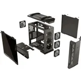 ASUS TUF Gaming GT301 ATX mid-tower compact case with tempered glass side panel, honeycomb front panel, 120mm AURA Addressable RGB fan, headphone hanger and 360mm radiator support