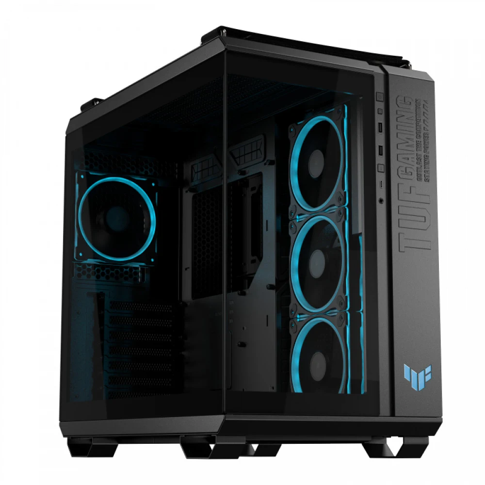 Корпус для ПК ASUS TUF GAMING GT502 HORIZON TG ARGB BLACK, Middle Tower