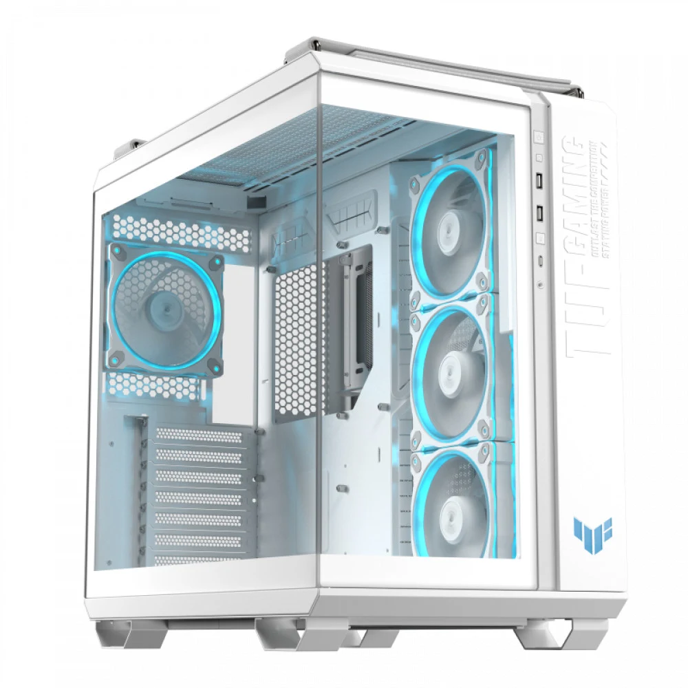 Корпус для ПК ASUS TUF GAMING GT502 HORIZON TG ARGB WHITE, Middle Tower