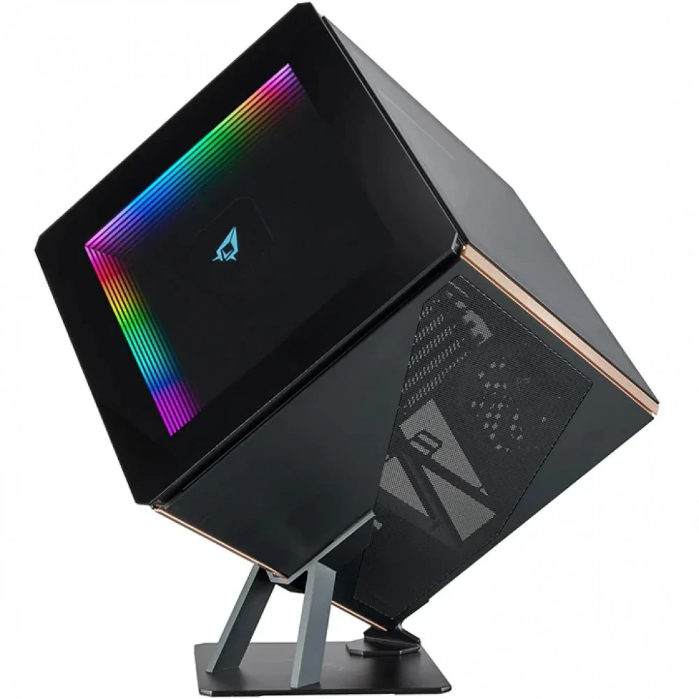 Корпус Azza REGIS черный без БП ATX 1x140mm 2xUSB3.0 1xUSB3.1 audio