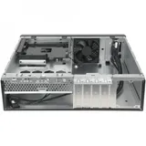 Case MATX mini tower Chieftec UNI, BE-10B-300, 1*80mm fan, (300W 80+ Bronze),, black