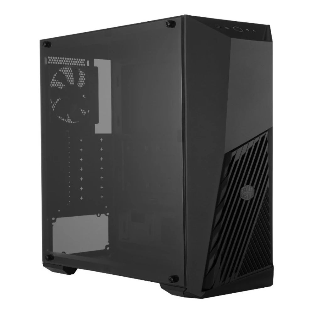 Cooler Master MasterBox K501L, 1xUSB3.0, 1xUSB2.0, 1x120 Fan, 1x120 Red Led Fan, w/o PSU, Black, ATX