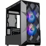 Cooler Master MasterCase TD300 Mesh, USB3.0x2, 2x120ARGBFans, Black, mATX, w/o PSU