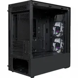 Cooler Master MasterCase TD300 Mesh, USB3.0x2, 2x120ARGBFans, Black, mATX, w/o PSU