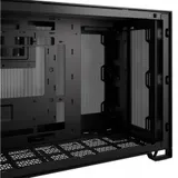 Корпус без блока питания/ Case Corsair 2500D Airflow, Midi-Tower, TG, no fan, 2xUSB-A 3.2, 1xUSB 3.2 Type-C, mATX, mITX Black