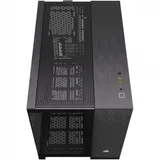 CORSAIR 2500X Micro ATX Dual Chamber PC Case - Black/Obsidian Aluminum