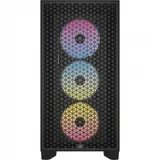 Corsair 3000D RGB Tempered Glass Mid-Tower, Black, EAN: 0840006610854