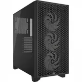 Corsair 3000D RGB Tempered Glass Mid-Tower, Black, EAN: 0840006610854