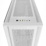 Корпус без блока питания/ Case Corsair 5000D CORE Airflow, Midi-Tower, TG, no fan, 2xUSB-A 3.2, 1xUSB 3.2 Type-C, E-ATX, ATX, mATX, mITX White