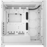 Корпус без блока питания/ Case Corsair 5000D CORE Airflow, Midi-Tower, TG, no fan, 2xUSB-A 3.2, 1xUSB 3.2 Type-C, E-ATX, ATX, mATX, mITX White