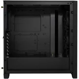 Корпус Corsair iCUE 4000D RGB Airflow, Mid Tower, Black, 2x2.5"/2x3.5", 1xUSB3.0, 1xUSB-C, Audio/Mic