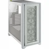 Корпус Corsair iCUE 4000X RGB белый/серый без БП ATX 3x120mm 4x140mm 1xUSB3.0 audio bott PSU
