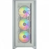 Корпус Corsair iCUE 4000X RGB белый/серый без БП ATX 3x120mm 4x140mm 1xUSB3.0 audio bott PSU