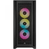 Корпус Corsair 5000D RGB Airflow, Mid Tower, Black,4x2.5"/2x3.5"HDD,2xUSB3.0,1xUSB-C, Mic/Audio