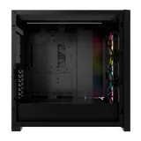Корпус Corsair 5000D RGB Airflow, Mid Tower, Black,4x2.5"/2x3.5"HDD,2xUSB3.0,1xUSB-C, Mic/Audio