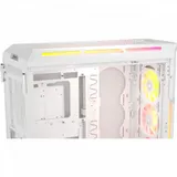 Корпус без блока питания/ Case Corsair iCUE LINK 5000T LX RGB, Midi-Tower, TG, 3x120mm RGB, 4xUSB-A 3.2, 1xUSB 3.2 Type-C, E-ATX, ATX, mATX, mITX White