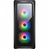 Компьютерный корпус, Cougar, Archon 2 RGB-Black , ATX/Micro ATX/Mini ITX, USB 2*3.0/2*2.0, HD-Audio+Mic, Кулер 3*12см ARGB, Высота процессорного кулера до 170 мм, Длина VGA до 315мм, 2*3.5"/2*2.5",