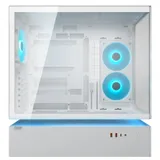 Компьютерный корпус, Cougar, CFV235 WH, E-ATX/CEB/ATX/Micro ATX, USB 1*Type C/2*3.0, 4 Pole Headset Audio, RGB button, Кулер 3*12см ARGB PWM, Высота процессорного кулера до 175 мм, Длина VGA до 430