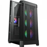 Компьютерный корпус, Cougar, Duoface Pro RGB CGR-5AD1B-RGB, CEB/ATX/Micro ATX/Mini ITX, USB 1*Type C/2*3.0/1*2.0, HD-Audio+Mic, Кулер 3*12см ARGB/1*12см ARGB, Высота процессорного кулера до 190 мм,