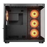 Корпус Cougar FV150 RGB, ATX, Black, 2x3.5"/2x2.5" HDD, 2xUSB3.0, 1xUSB-С, Mic+Audio