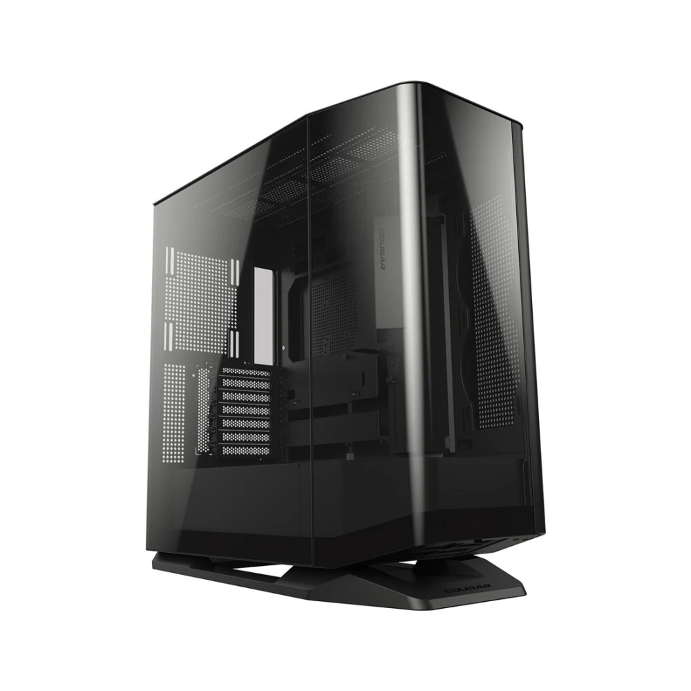 Компьютерный корпус, Cougar, FV270, E-ATX/CEB/ATX/Micro ATX, USB 1*Type C/2*3.0, 4 Pole Headset Audio, Кулер 1*12см ARGB, Высота процессорного кулера до 180 мм, Длина VGA до 420 гор/450мм верт, 2*3.
