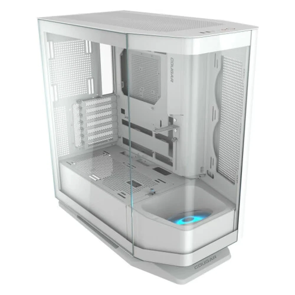 Компьютерный корпус, Cougar, FV270 WH, E-ATX/CEB/ATX/Micro ATX, USB 1*Type C/2*3.0, 4 Pole Headset Audio, Кулер 1*12см ARGB, Высота процессорного кулера до 180 мм, Длина VGA до 420 гор/450мм верт, 2