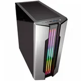 Корпус Cougar Gemini S, Mid Tower, E-ATX, Silver, 2x3.5"/5x2.5" HDD, 1xUSB, 2xUSB3.0, Mic+Audio