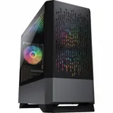 Корпус Cougar MG140 AIR RGB, Mini Tower, mATX, Black, 2x3.5"/4x2.5" HDD, 1xUSB, 2xUSB3.0, Mic+Audio