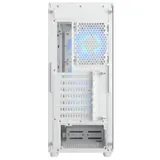 Компьютерный корпус, Cougar, MX220 RGB (White), ATX/Micro ATX/Mini ITX, USB 1*Type C/2*3.0, 4 Pole Headset Audio Jack, RGB Button, Кулер 4*12см ARGB, Высота процессорного кулера до 160 мм, Длина VGA