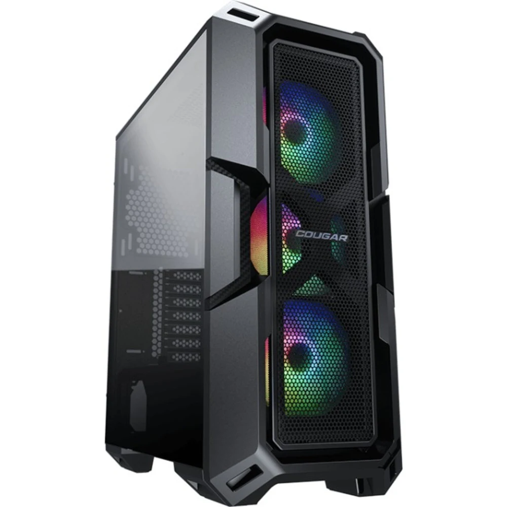 Компьютерный корпус Cougar MX440 Mesh RGB без Б/П Компьютерный корпус, Cougar, MX440 Mesh RGB CGR-56C1B-MESH-RGB, ATX/Micro ATX/Mini ITX, USB 2*3.0/1*2.0, HD-Audio+Mic, Кулер 3*12см RGB, Высота проц