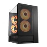 Корпус Cougar OmnyX, Midi Tower, ATX, Black, 2x3.5"/2x2.5" HDD, 4xUSB3.0, 2xUSB-C
