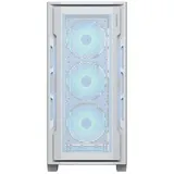 Компьютерный корпус, Cougar, Uniface RGB (White) CGR-5C78W-RGB, E-ATX/CEB/ATX/Micro ATX/Mini ITX, USB 1*Type C/2*3.0, 4 Pole Headset Audio, Кулер 4*12см ARGB, Высота процессорного кулера до 180 мм,