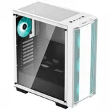 Компьютерный корпус, Deepcool, CC560 WH R-CC560-WHGAA4-G-1, ATX/Micro ATX, USB 3.0*1/2.0*1, HD-Audio+Mic, 3*120mm Led Mint/1*120mm Led Mint , Высота процессорного кулера до 163мм, Длина VGA до 370мм