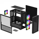 Корпус Deepcool CH560 черный без БП ATX 4x120mm 1xUSB3.0 1xUSB3.1 audio bott PSU