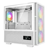 Компьютерный корпус, Deepcool, CH560 DIGITAL WH R-CH560-WHAPE4D-G-1, E-ATX/ATX/Micro ATX/Mini-ITX, USB 3.1*1/3.0*1, HD-Audio+Mic, Кулер 3*140см/120 ARGB, Высота процессорного кулера до 175мм, Длина