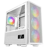 Компьютерный корпус, Deepcool, CH560 DIGITAL WH R-CH560-WHAPE4D-G-1, E-ATX/ATX/Micro ATX/Mini-ITX, USB 3.1*1/3.0*1, HD-Audio+Mic, Кулер 3*140см/120 ARGB, Высота процессорного кулера до 175мм, Длина