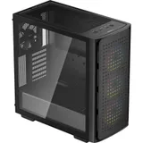 Компьютерный корпус, Deepcool, CK560 R-CK560-BKAAE4-G-1, E-ATX/ATX/Micro ATX, USB 3.0*2, HD-Audio+Mic, 3*120mm ARGB/1*140mm, Высота процессорного кулера до 175мм, Длина VGA до 380мм, 2*3.5"/2*2.5",